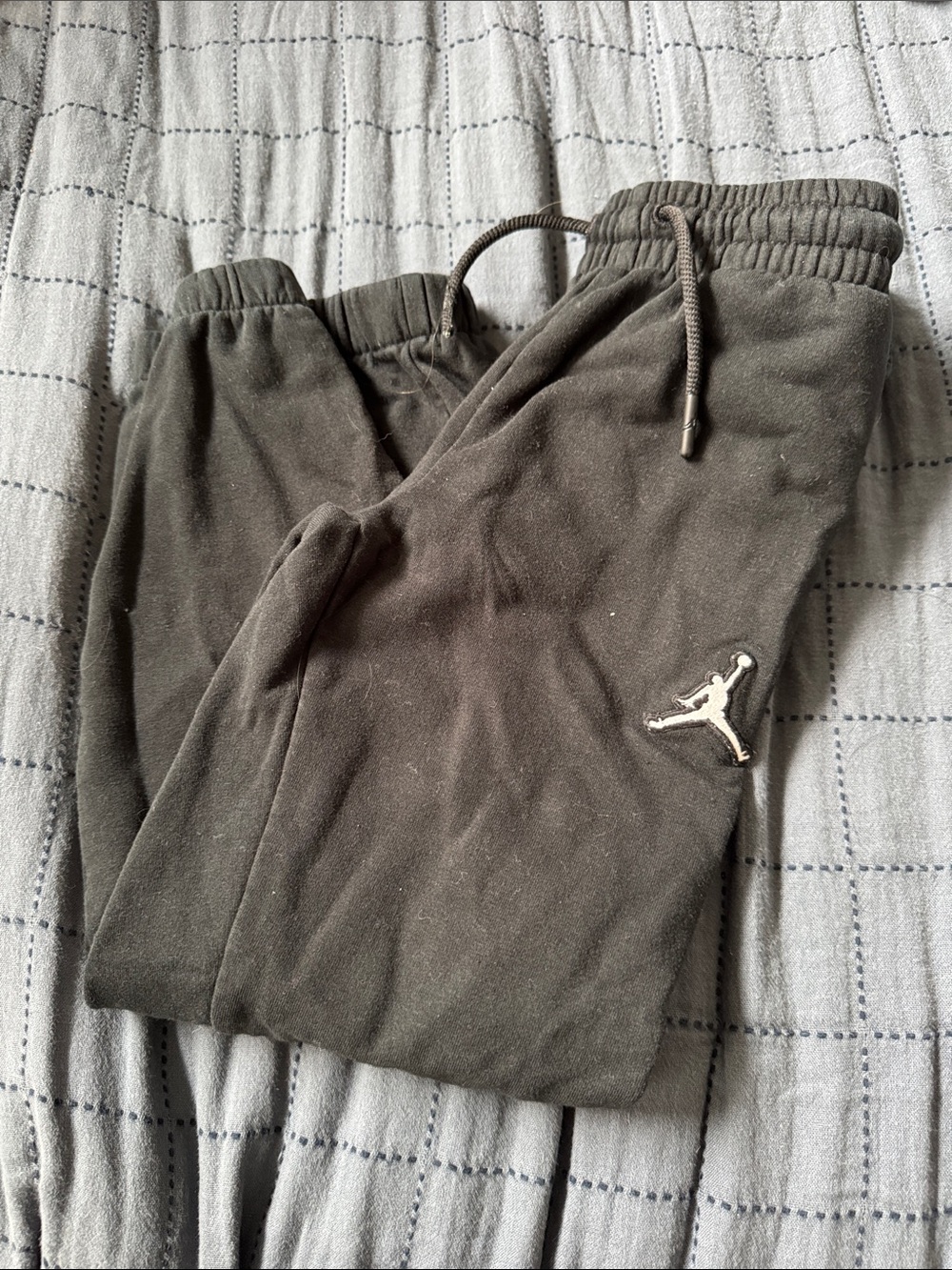 Jordan Kids Olive Green Jogger Pants - Jumpman Logo size 6x